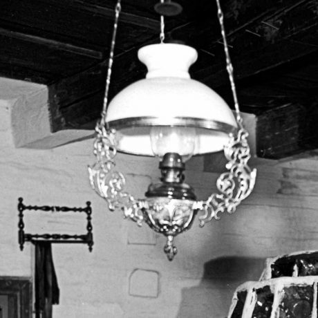 Lampa, Vyšná Boca, okr. Liptovský Mikuláš, 1969. Foto: Ján Botík. Archív negatívov Ústavu etnológie SAV v Bratislave